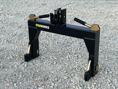 3 Point Quick Hitch with Bushings Fits Cat 1 Tractor Implement Attachment