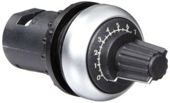 M22R10K | Eaton M22-R10K Potentiometer, 22 mm Diameter, 10,000 ohms Resistance