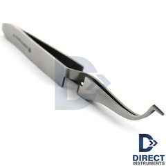5 Pieces Dental Buccal Tube Tweezers Slim Orthodontic Bracket Holding Placing CE