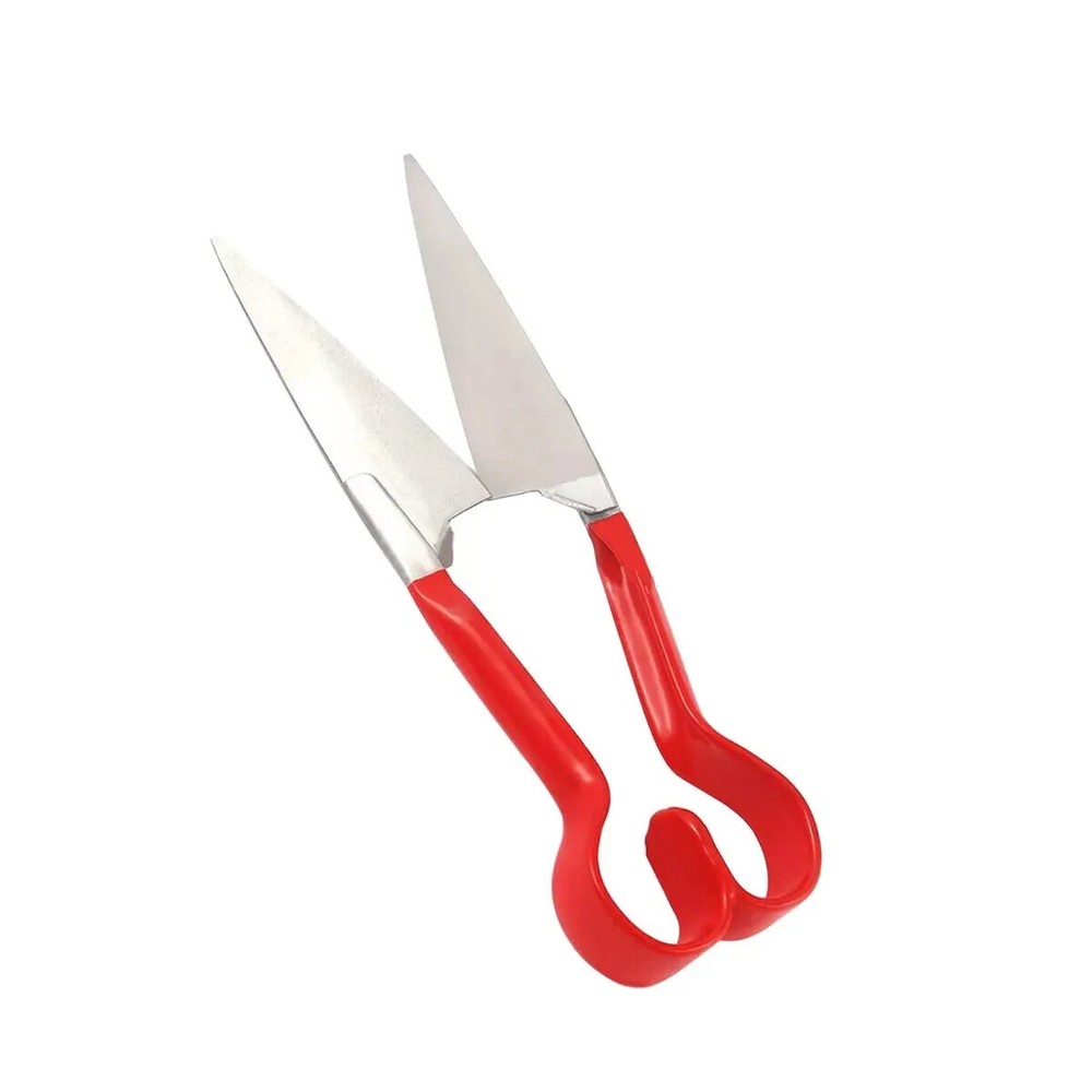 Single Bow Sheep Trimming Shears With 6″ Sharp Blades Livestock Tool 14″ Length