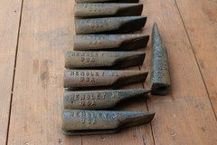 Hensley 31281CHX Tooth Point Scarfire ripper , lot of 9 teeth