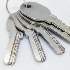 Heavy Duty 70mm Padlock/Chain Rectangular Lock *KEYED SAME/DIFF* U-Shaped 74mm
