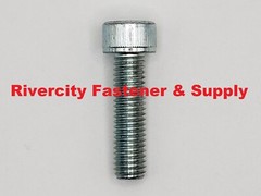 (100) M8-1.25×30 Socket Allen Head Cap Screws 12.9 Zinc M8X30 Bolts M8x1.25×30
