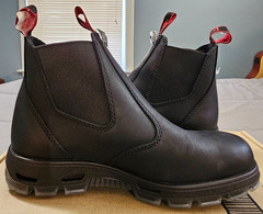 Redback® (Men’s 8 M) (Women’s 9) Easy Escape™ 6″ Pull-On Boots in Black – $190