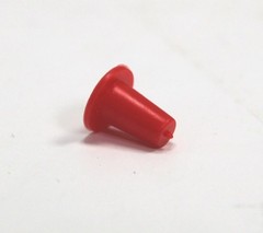 QTY50 CAPLUGS 3/16 – 1/4 OD 1/8 – 5/32 ID RED PLASTIC TAPERED CAP COVER PLUG T-0