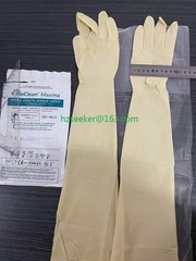 24 inch Disposable Latex Cleanroom Glove full arm protection