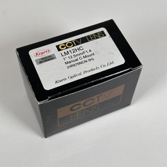 (NEW) Kowa CCTV Lens LM12HC 1” 12.5mm/F1.4 Manual C-Mount