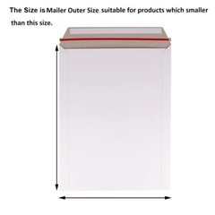 Flat Photo Mailer Document Envelopes Cardboard Self Sealing 6″x8″ 7″x9″ 9″x11.5″