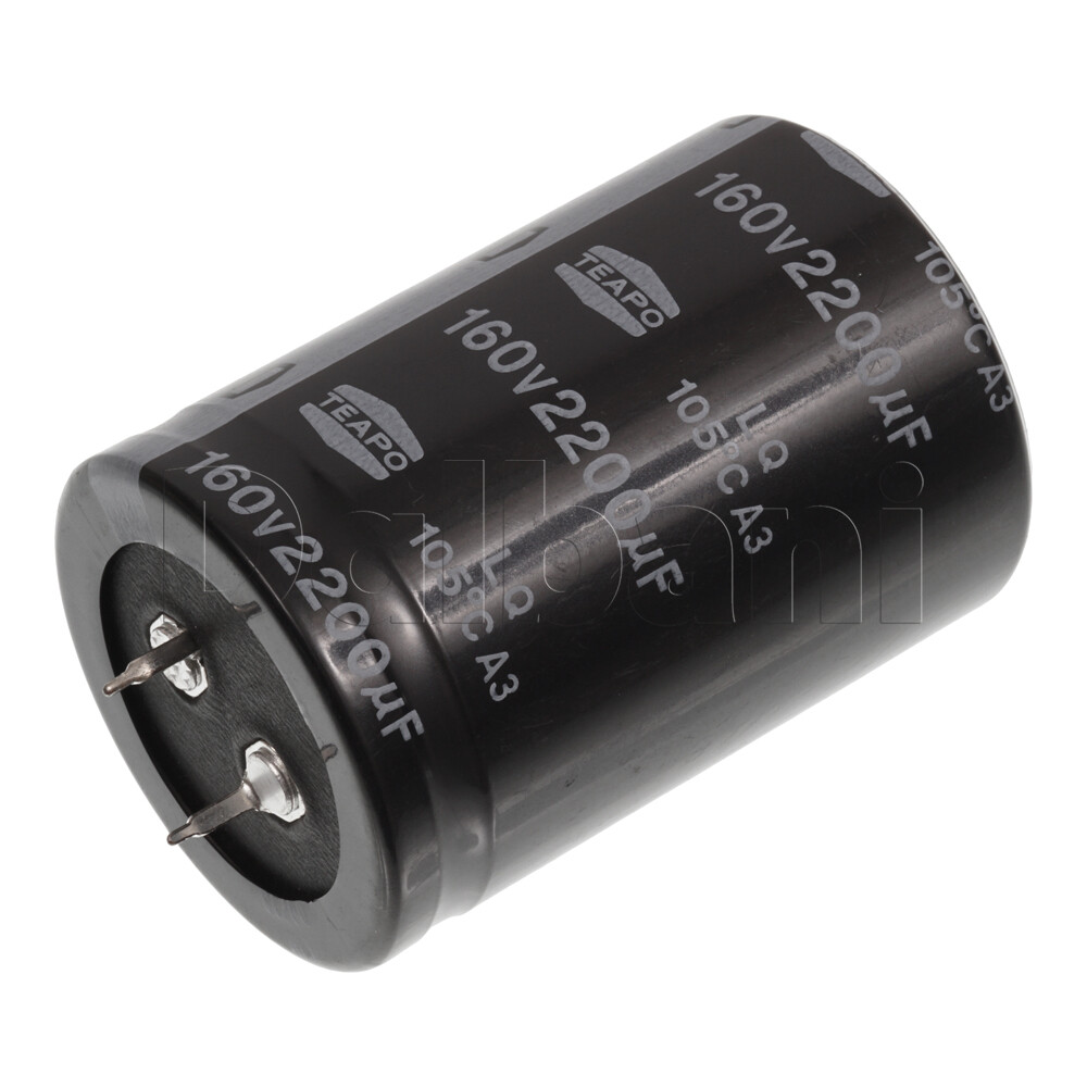 160V 2200uF 35x50mm 105C Snap In Capacitor Teapo