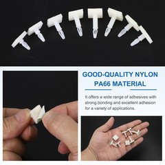 50Pcs Adhesive PCB Spacer Support Height 0.62″ Fits PCB Hole Dia 3mm to 3.2mm