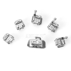AZDENT Dental Orthodontic Self Ligating Brackets Braces Mini Roth 0.022 Hook 345