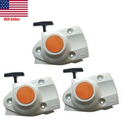 3Pc Recoil Starter For Stihl TS410 TS420/TS480i Handles Spare Parts Concrete Saw
