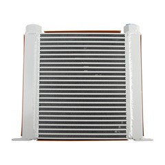 New AH1012T-CA DC12V Industrial Hydraulic Oil Cooler 100L/min Flow Fan Radiator