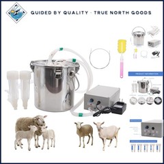 High Efficiency Goat Milking Machine with Adjustable Pulsation and Easy Cleaning