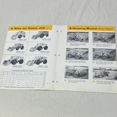 Clark Equipment The Michigan Line Heavy Equipment Brochure Bulletin 109A 1955