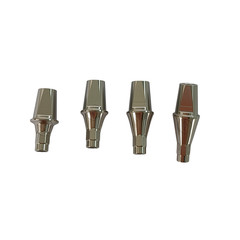 5pcs Titanium straight abutment compatible with Megagen Blue diamond platform RC
