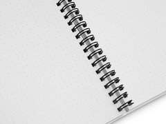 Blank Journal 5.5 × 8.5 Inches, Garden Angel – Peonies, Spiral Bound, 140 Pages