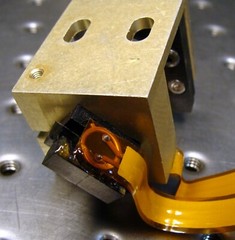 VARIABLE OPTICAL ELECTRONIC LASER ATTENUATOR HeNe helium neon electro- optic