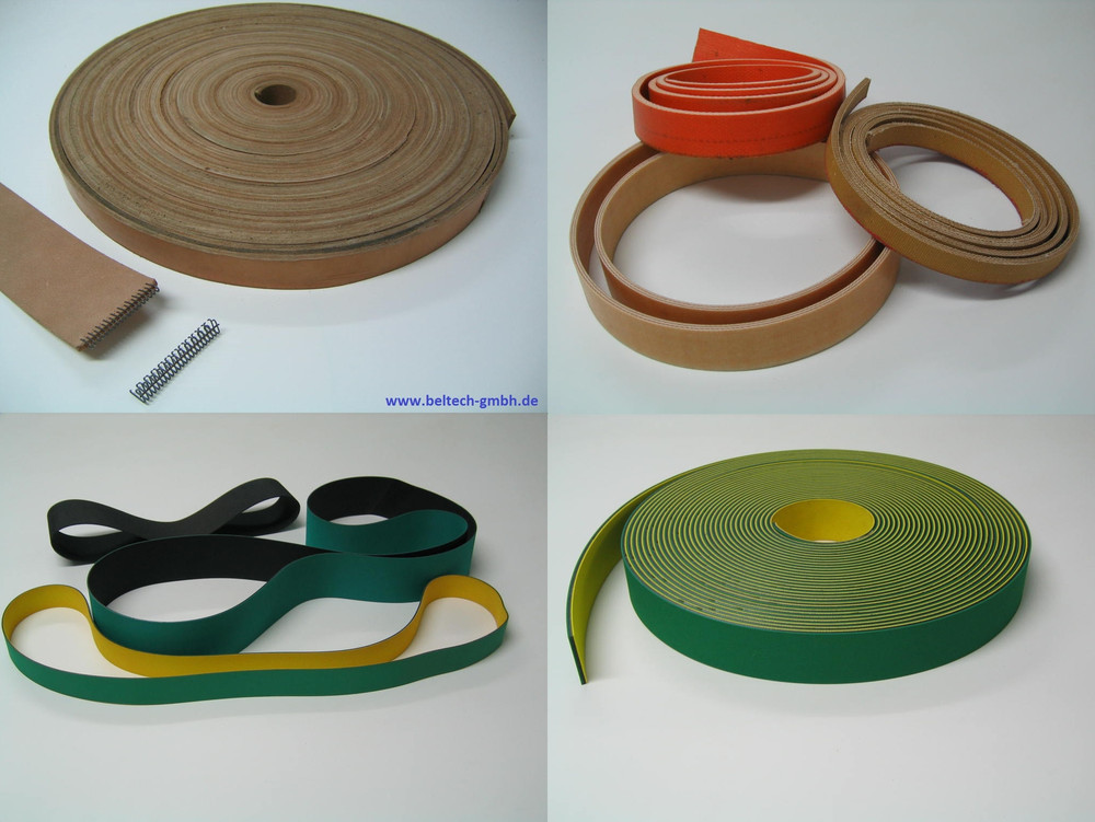 Drive belt drive belt flat belt leather belt transmission belt