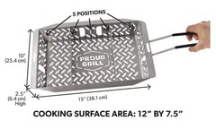Proud Grill Company Proud Grill Ultraversatile Stainless Steel Grill Basket –