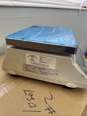 CAS SW-1Z PORTION CONTROL SCALE 50 LB X 0.02 LB, SHIPPING MAILING W/POWER SUPPLY