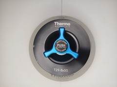 Unused Thermo Fixed Angle Titanium Rotor T29-8×50, PN 75003009 w/Tubes