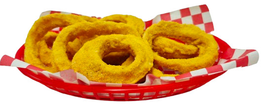 Display Fake Food Prop Fast Food Basket Of Onion Rings