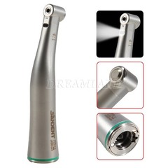 Dental 1:5 1:1 4:1 contra-angle handpiece light LED fiber optic Inner water