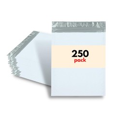 250 #00 5×10 Poly Padded Bubble Envelopes Mailers Shipping Bags 5″ x 10″