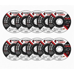 10 Pack – 4 1/2 Inch Cut Off Wheels for Metal (4.5″ Angle Grinder Cutting Disc)