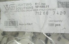 4x VS LIGHTING 2G11 T140 SURFACE MOUNT LAMPHOLDERS CFL SOCKET TC-L 4-PIN 2-HOLE