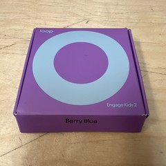 Loop Engage Kids 2 Ear Plugs – Reusable Everyday 16dB Noise Relief Berry Blue