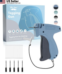 Mr. Pen – Price Tagging Gun, 1 pcs+5 Needles & 1008 Barbs, Blue & Black