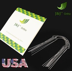 J&J Ortho™ Orthodontic NiTi Preformed Lingual Arch Wire Round (10 pcs)