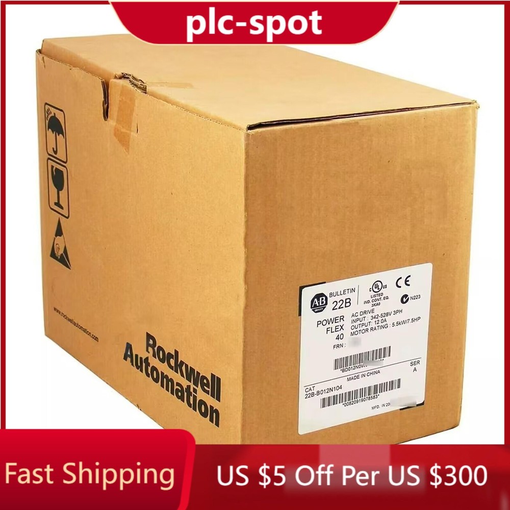 NEW Allen Bradley 22B-B012N104 PowerFlex 40 AC Drive 240V 2.2kW 3HP US Free Tax