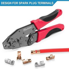 Crimping Tool for Spark Plug Ignition Wire, 8.5mm Ratchet Spark Plug Wi