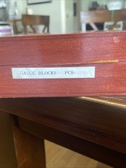 Gage block set 81 Pcs From .050-4.000