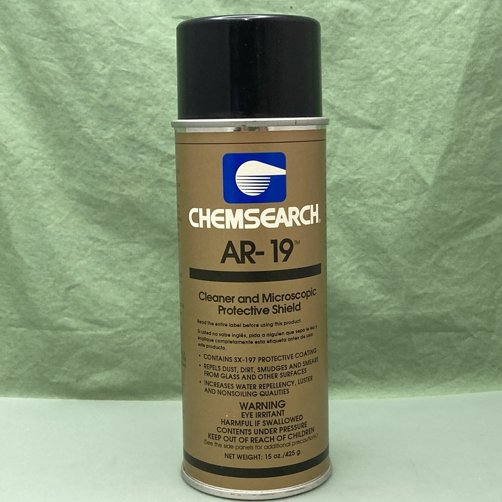 NEW GENUINE CHEMSEARCH AR-19 AEROSOL CLEANER AND MICROSCOPIC SHIELD