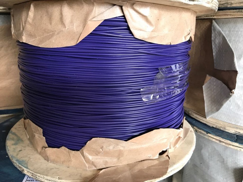 PURPLE Vinyl Coated Wire Rope Cable, 1/16 – 3/32, 7×7: 50, 100, 250 and 500 ft