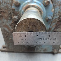 Falk 1060F 2A Enclosed Gear Drive Speed Reducer 25.50 Ratio Used See Pictures