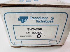 UNUSED – Transducer Techniques SW0-20K Load Cell 20000lbs