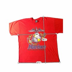 Vintage 1993 Rothco US Marines Eagle Globe and Anchor Single Stitch T-Shirt