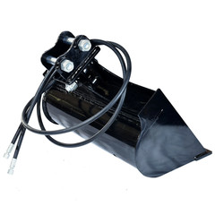 Brand New 600mm Tilting Bucket 1Ton Mini Excavator Hydraulic Attachment US Stock