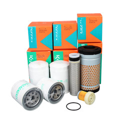 Complete Filter Kit For Kubota B2630 B2650 HSD w/ 2 Hydraulic Filters