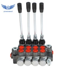 4 Spool Hydraulic Directional Control Valve 11gpm Double Acting Cylinder BSPP