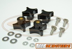 For Bobcat Window Knob Kit Cab Skid Steer S220 S250 S300 S330 A220 A300 Loader