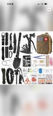 Loaded Survival First Aid Kit Ifak Emt Molle Pouch Survival Kit Read desription