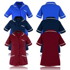 Nurse Uniform Tunic Dentist Therapist Maid Nursing Healthcare Hospitality Carers