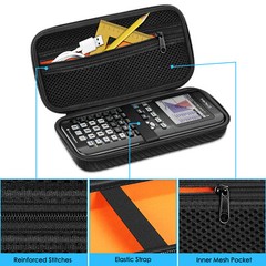 Graphing Calculator Carrying EVA Hard Case for Texas Instruments TI-84 Plus CE
