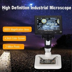Elikliv 1000X Digital Microscope 4.3” LCD Jewelry Loupe Coin Magnifying Glass
